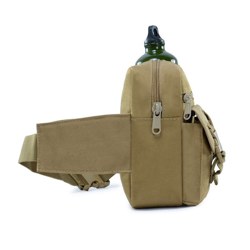 Tactical Waist Bag Military Fanny Pack,Waterproof Utility Belt with Water Bottle Holder